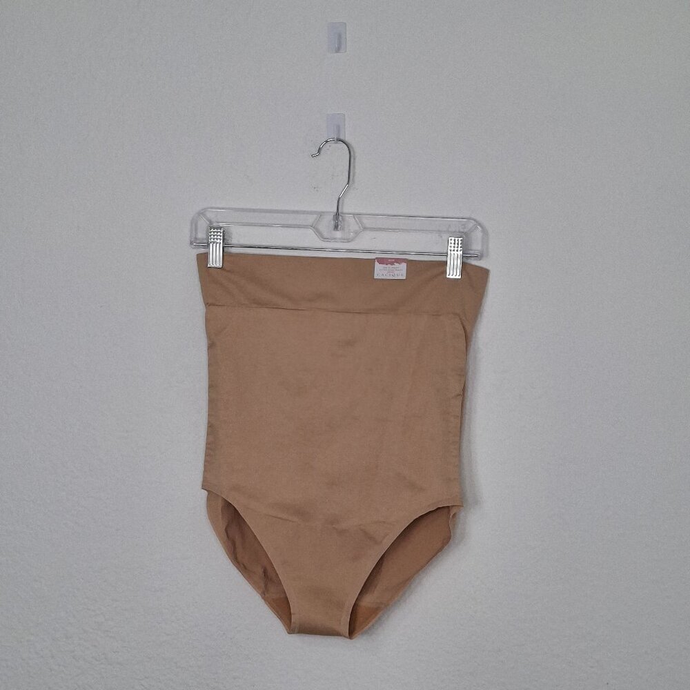 Cacique The Slimmer Ultra High-Waist Brief Sz 18/20 Beige Neutral Shapewear NWT
